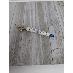 Vintage Bernies Welding Service Bottle Opener Blue Tip